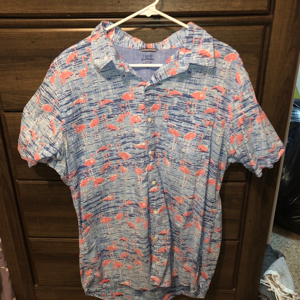 Izod flamingo shirt XL